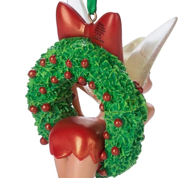 Tinker Bell Wreath Sketchbook Ornament - Picture 4 of 4